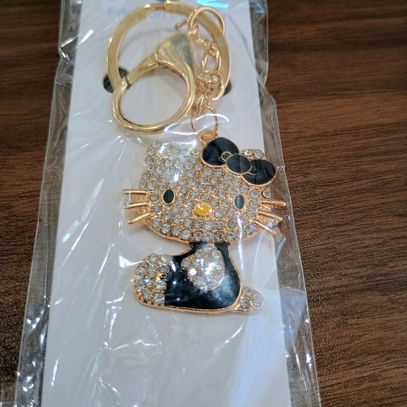 Accessories - Hello Kitty Keychain with Rhinestones
